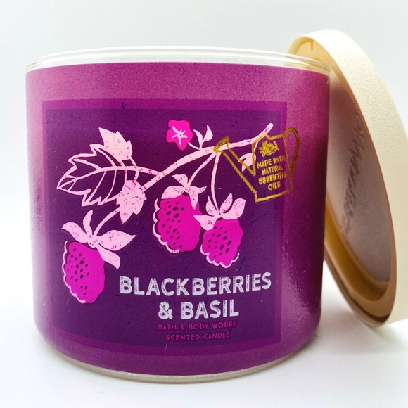 Bath & Body Works Accents Bath Body Works Blackberries And Basil 3